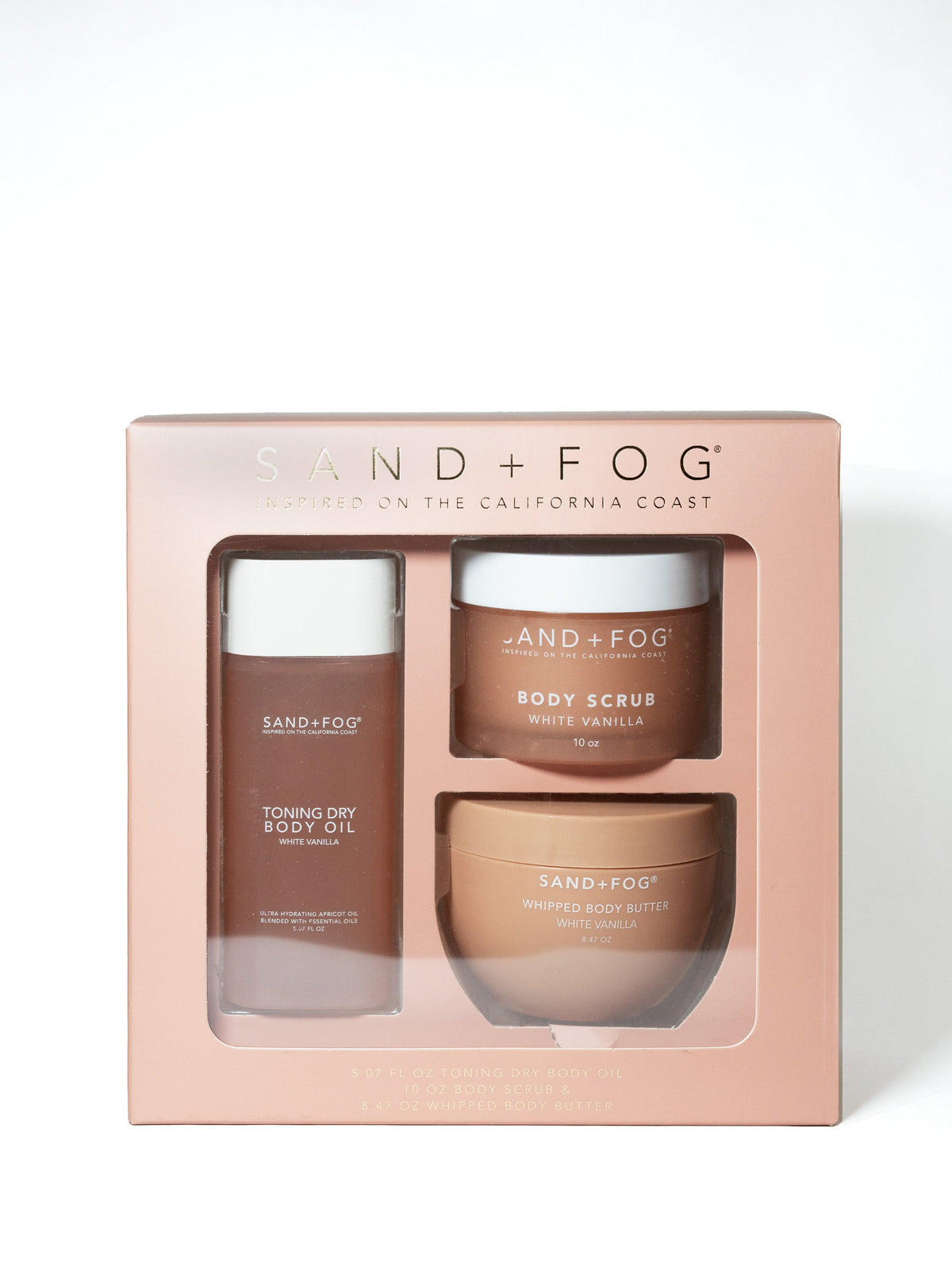 Beautiful White Vanilla Body Care Set