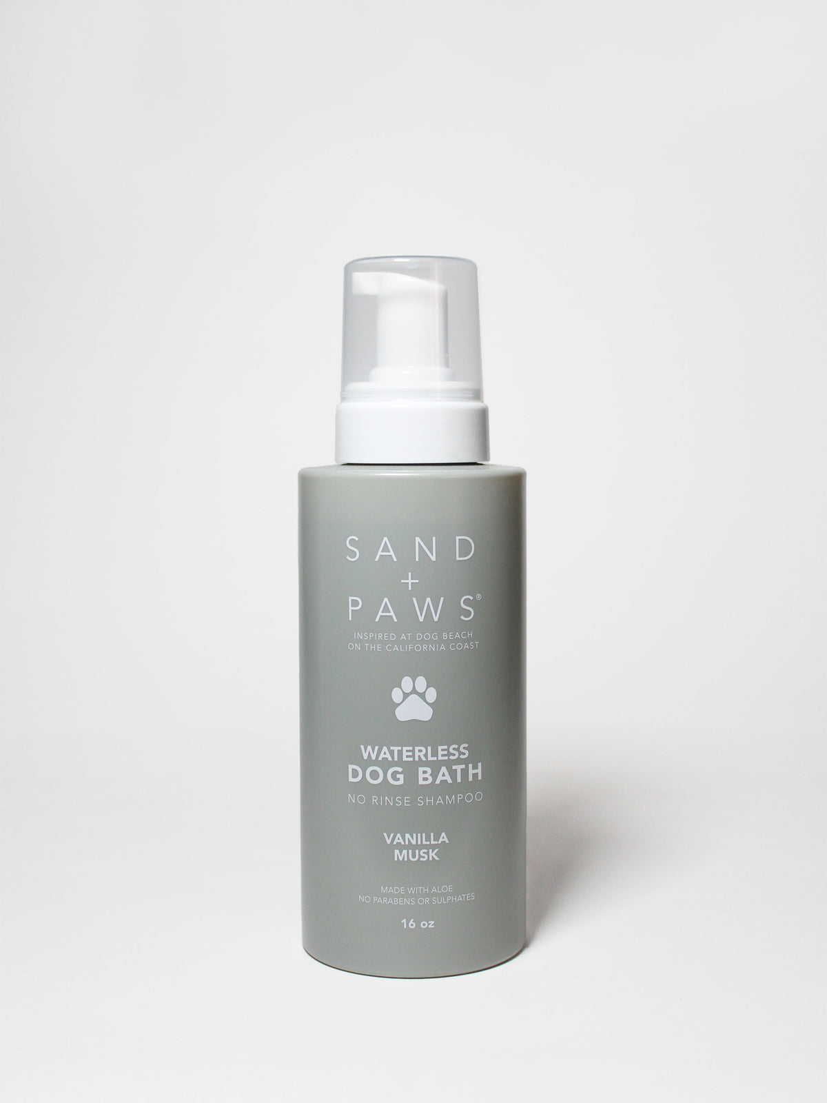 Beautiful Sand + Paws Waterless Dog Bath - Vanilla Musk